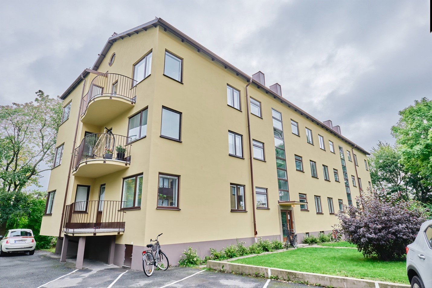 Renovering av bostadsrättsförening i Stocksund.
